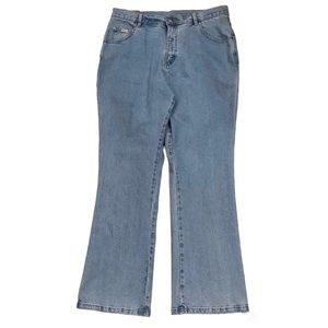 Lee Relaxed Bootcut Stretch Curvy Jeans Size 14 S NWT